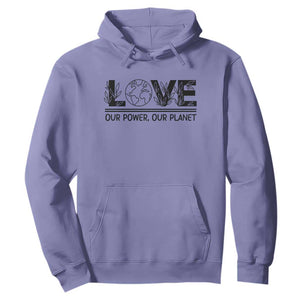 Earth Day 2026 Hoodie Our Power Our Planet