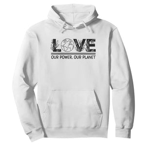 Earth Day 2026 Hoodie Our Power Our Planet