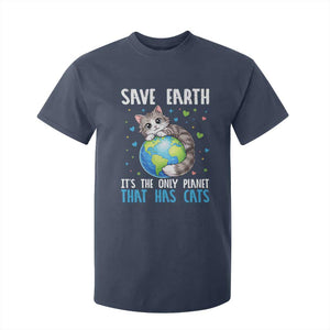 Earth Day T Shirt For Kid Save Earth Its The Only Planet With Cats