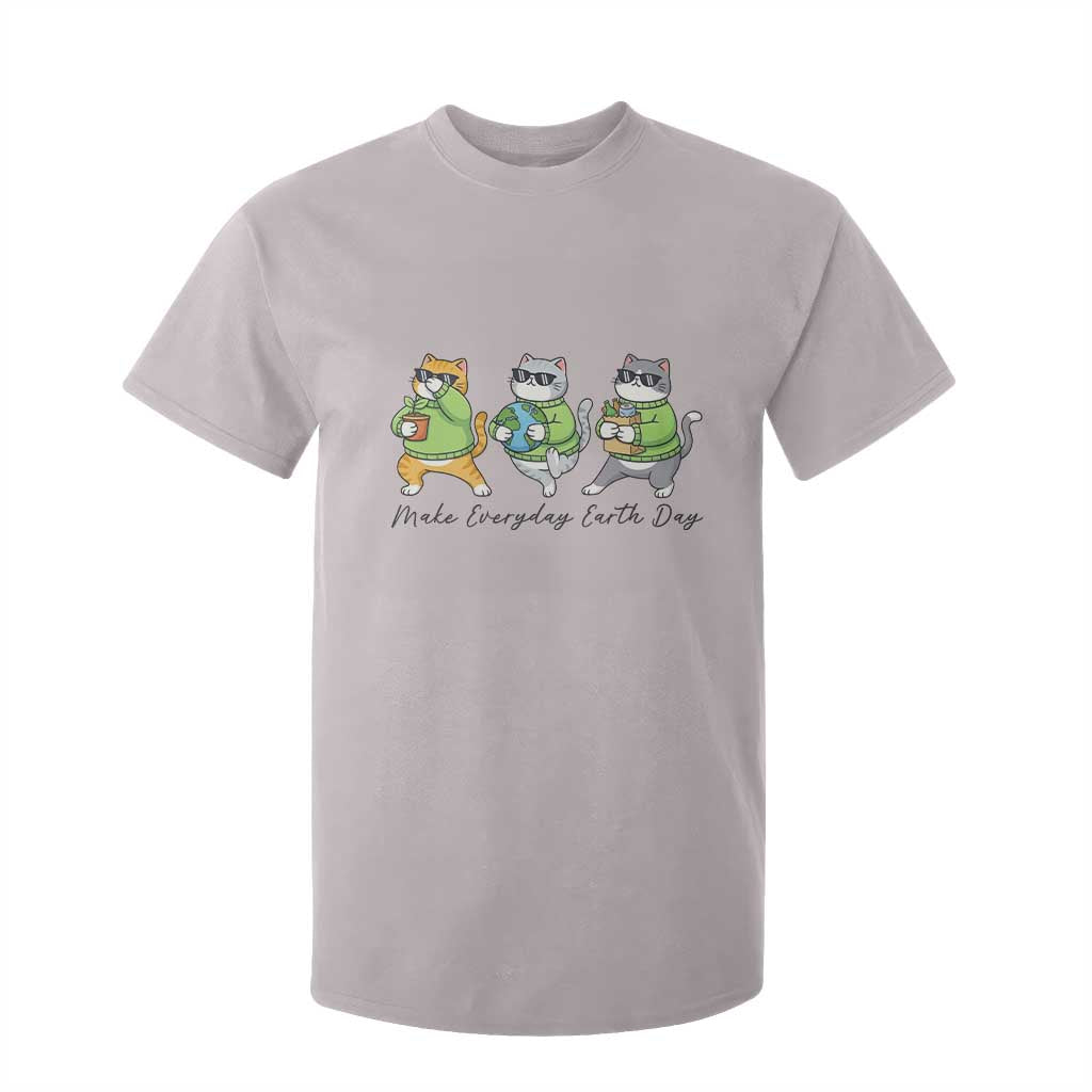 Make Everyday Earth Day T Shirt For Kid Eco Friendly Cat Lover