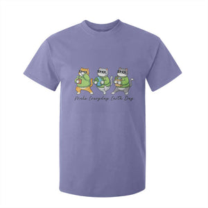 Make Everyday Earth Day T Shirt For Kid Eco Friendly Cat Lover