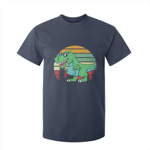Funny Earth Day Dinosaur Lover T Shirt For Kid Save The Planet