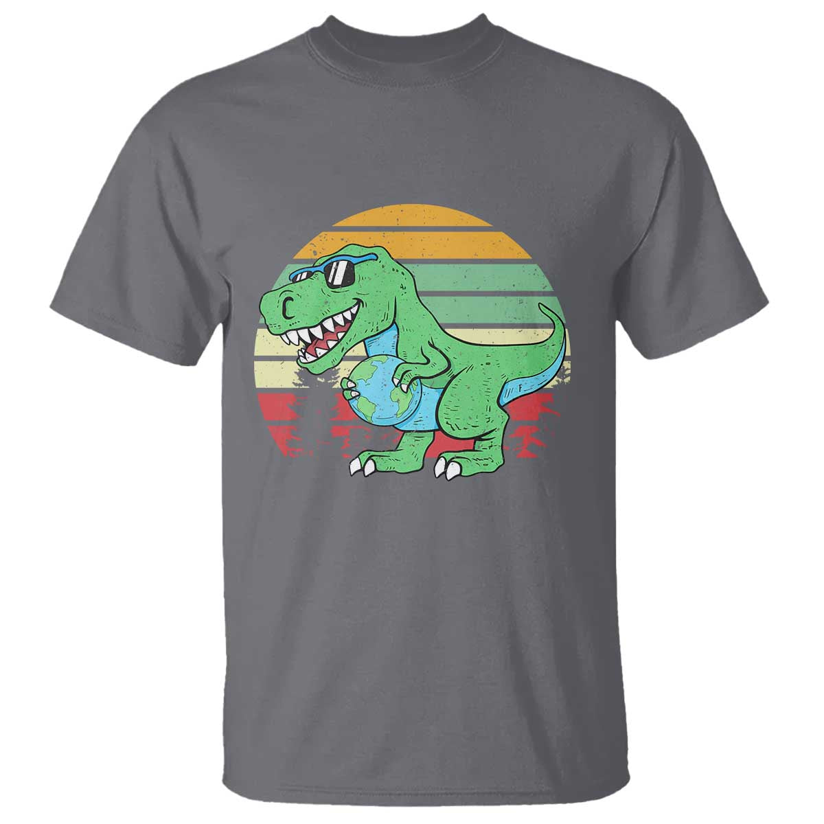 Funny Earth Day Dinosaur Lover T Shirt Save The Planet