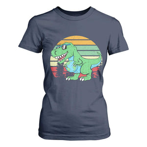 Funny Earth Day Dinosaur Lover T Shirt For Women Save The Planet