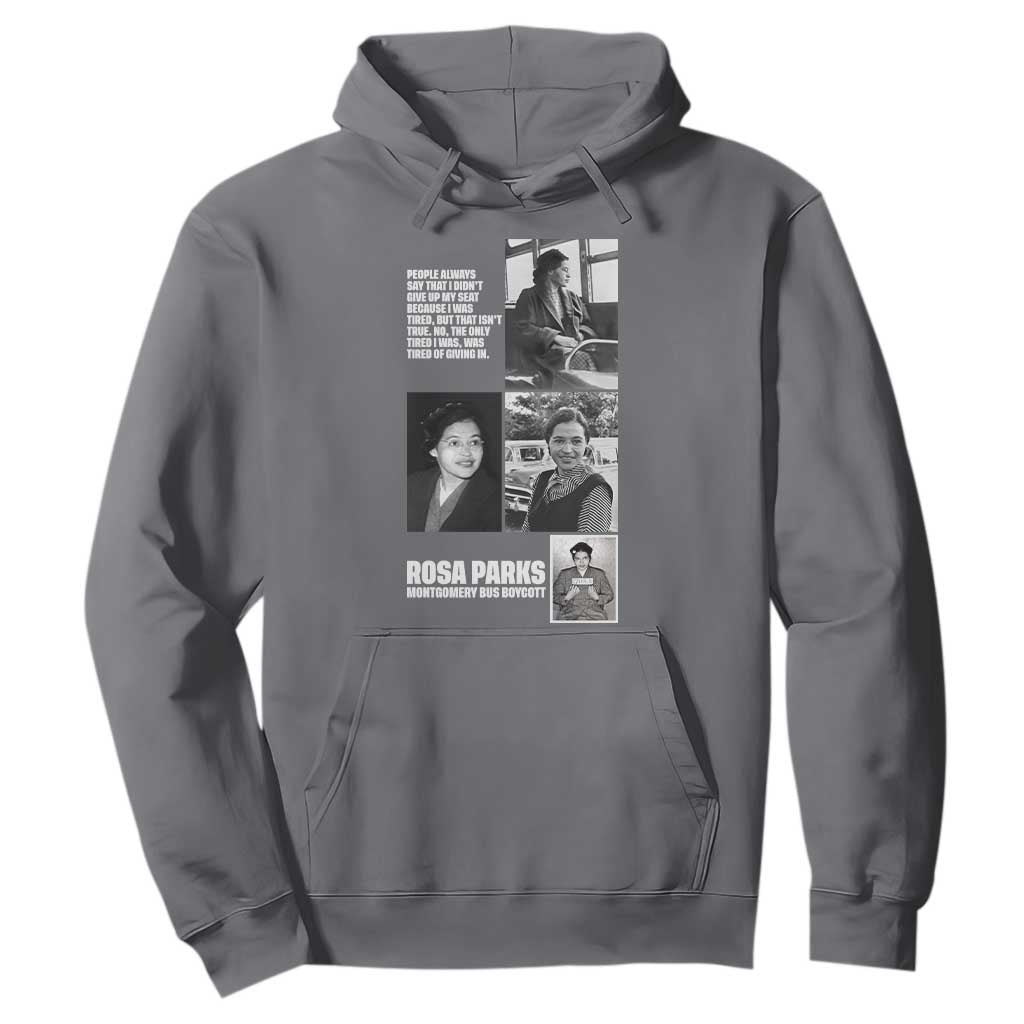 Rosa Parks Hoodie Strong Black Woman Leader