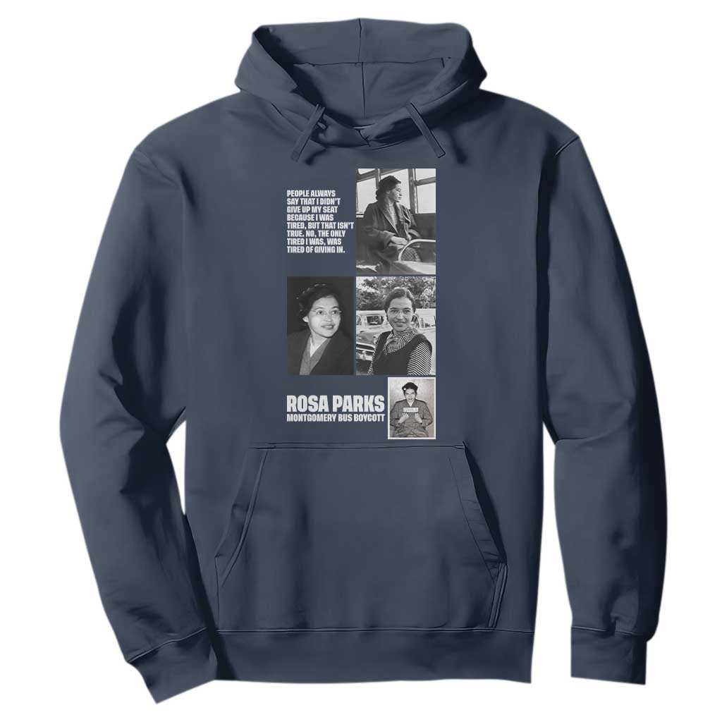 Rosa Parks Hoodie Strong Black Woman Leader