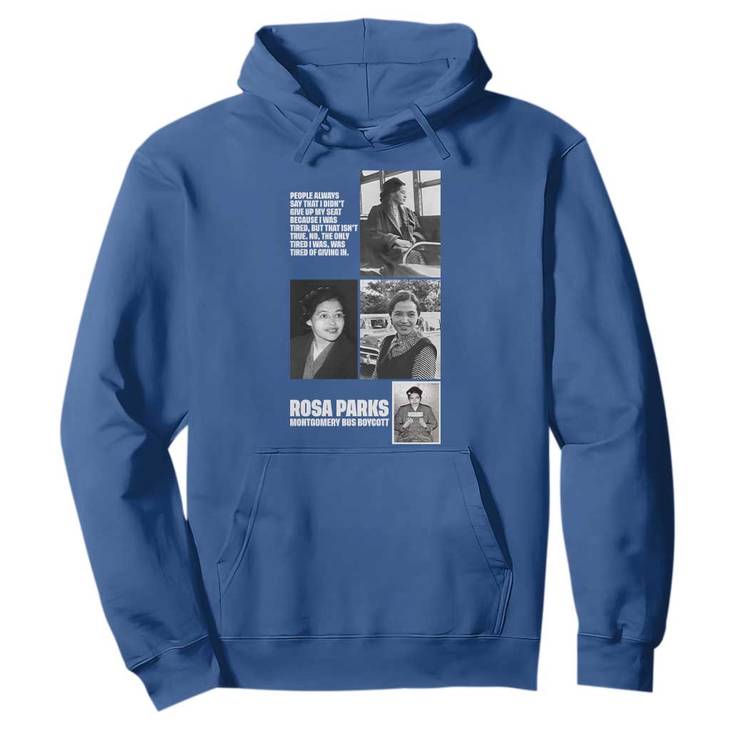Rosa Parks Hoodie Strong Black Woman Leader
