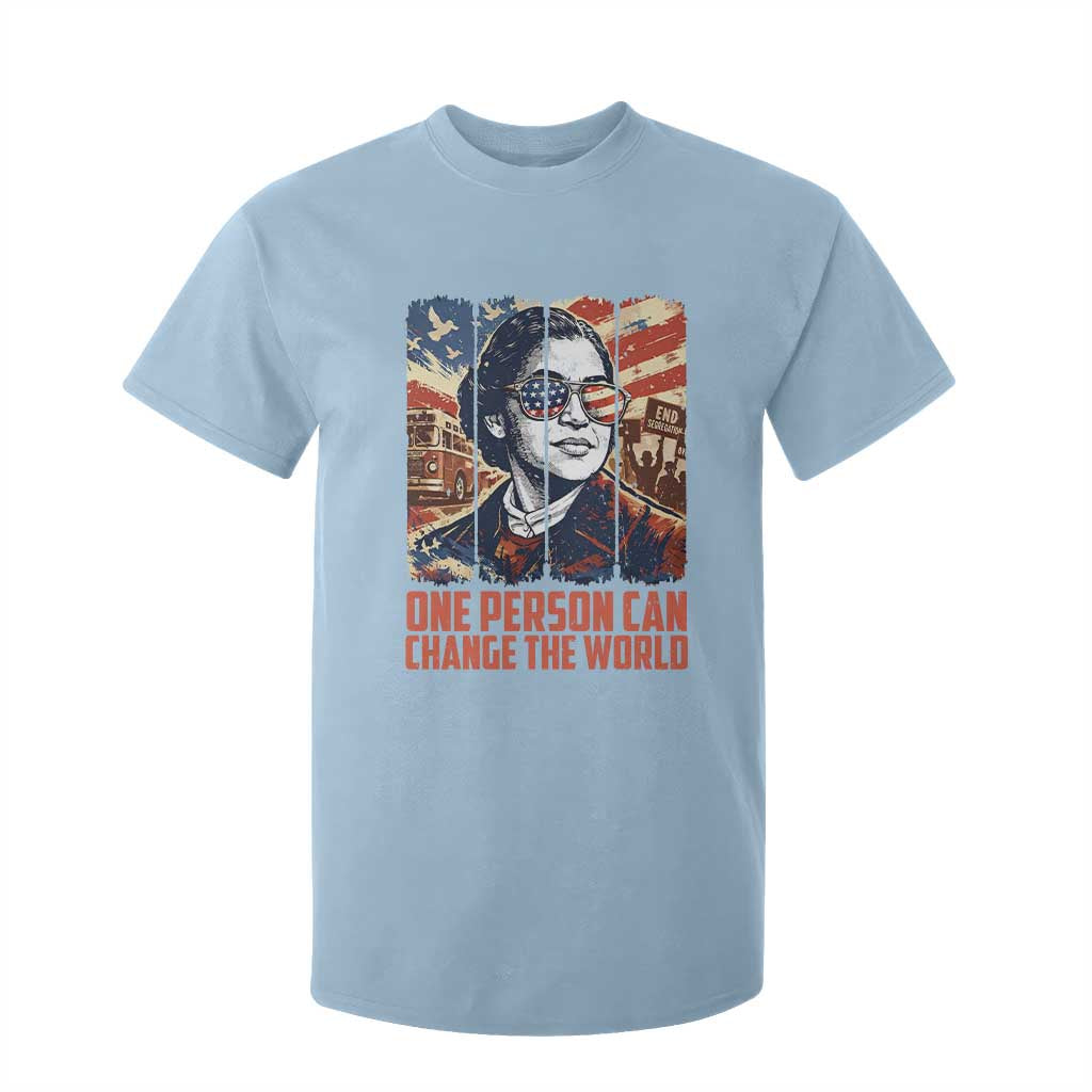 Rosa Parks Civil Rights Legacy T Shirt For Kid One Person Can Change The World