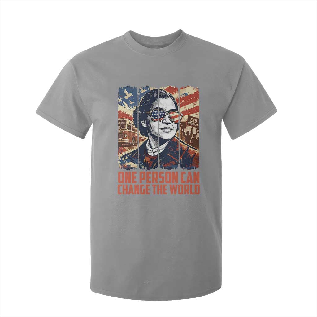 Rosa Parks Civil Rights Legacy T Shirt For Kid One Person Can Change The World