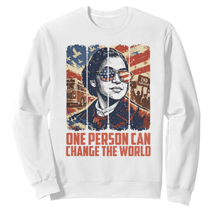 Rosa Parks Civil Rights Legacy Sweatshirt One Person Can Change The World