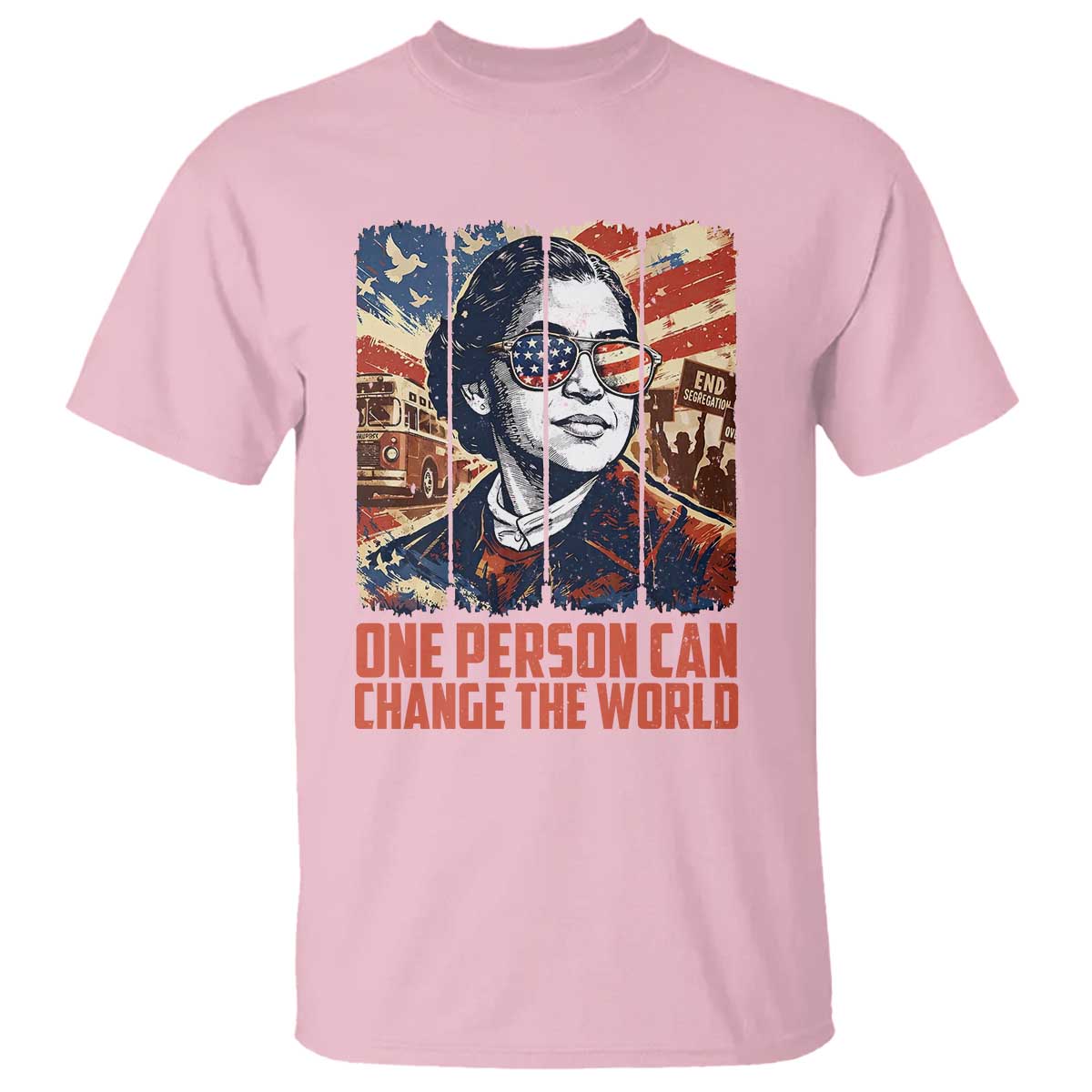 Rosa Parks Civil Rights Legacy T Shirt One Person Can Change The World