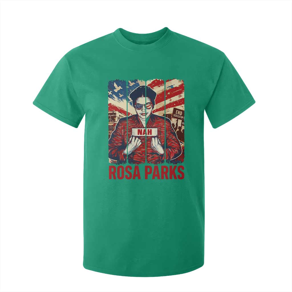 Nah Rosa Parks T Shirt For Kid Black History Month Gift