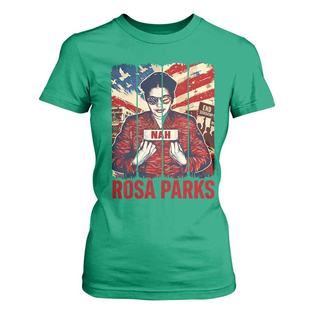 Nah Rosa Parks T Shirt For Women Black History Month Gift