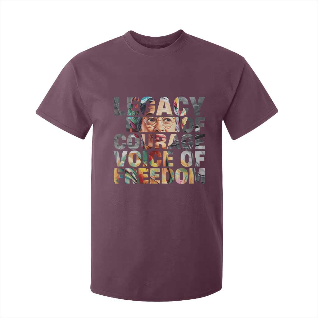 Rosa Parks T Shirt For Kid Legacy Of Courage Voice Of Freedom