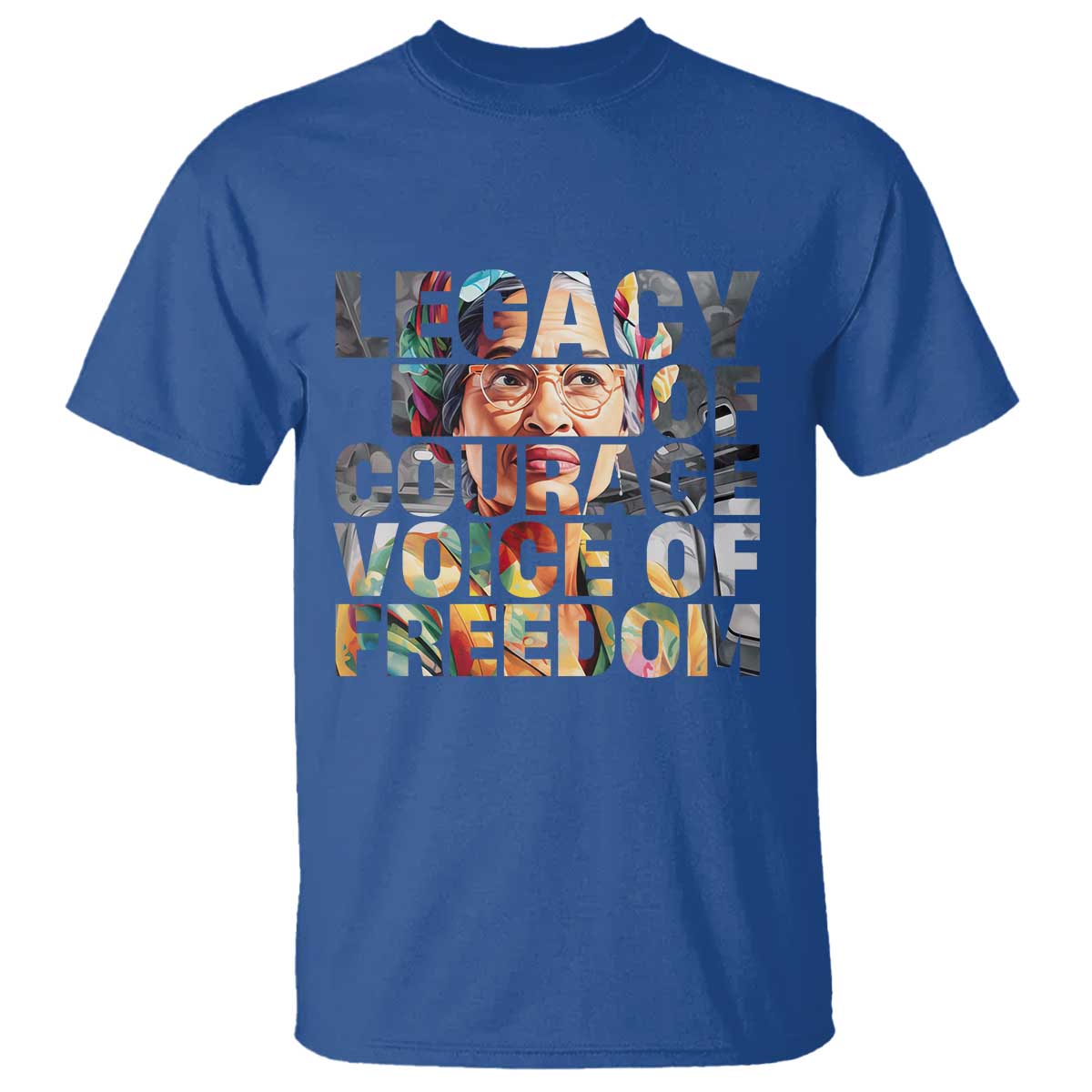 Rosa Parks T Shirt Legacy Of Courage Voice Of Freedom