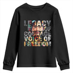 Rosa Parks Youth Sweatshirt Legacy Of Courage Voice Of Freedom