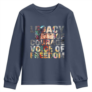 Rosa Parks Youth Sweatshirt Legacy Of Courage Voice Of Freedom