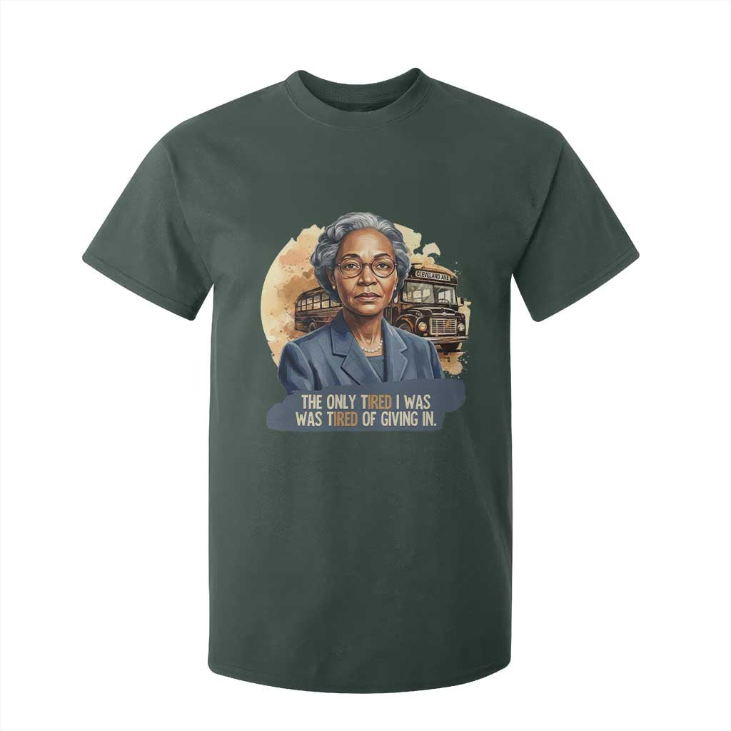 Rosa Parks Tired Of Giving In T Shirt For Kid Civil Rights Activist