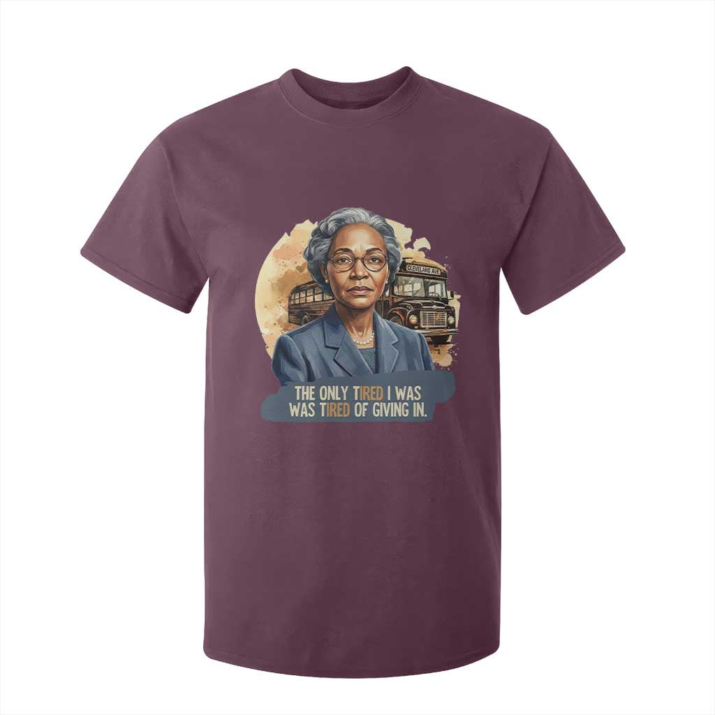 Rosa Parks Tired Of Giving In T Shirt For Kid Civil Rights Activist