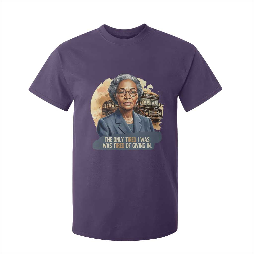 Rosa Parks Tired Of Giving In T Shirt For Kid Civil Rights Activist