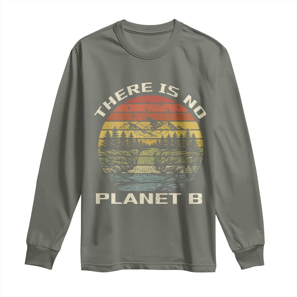 Nature Lover Shirt, Earth Day Gift, Save the Planet Shirt, Nature T-Shirt, Nature Lover Gift, Outdoor Environment Shirts, No Planet B Shirt Long Sleeve Shirt