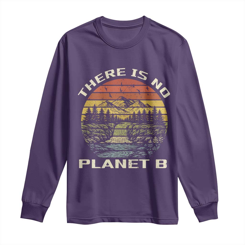 Nature Lover Shirt, Earth Day Gift, Save the Planet Shirt, Nature T-Shirt, Nature Lover Gift, Outdoor Environment Shirts, No Planet B Shirt Long Sleeve Shirt