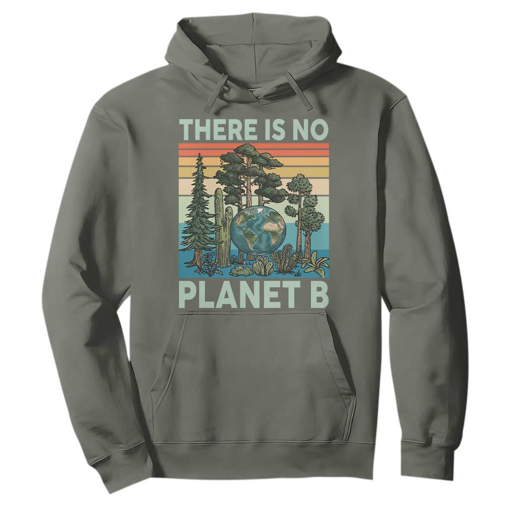 Vintage There Is No Planet B Earth Day Gift Hoodie