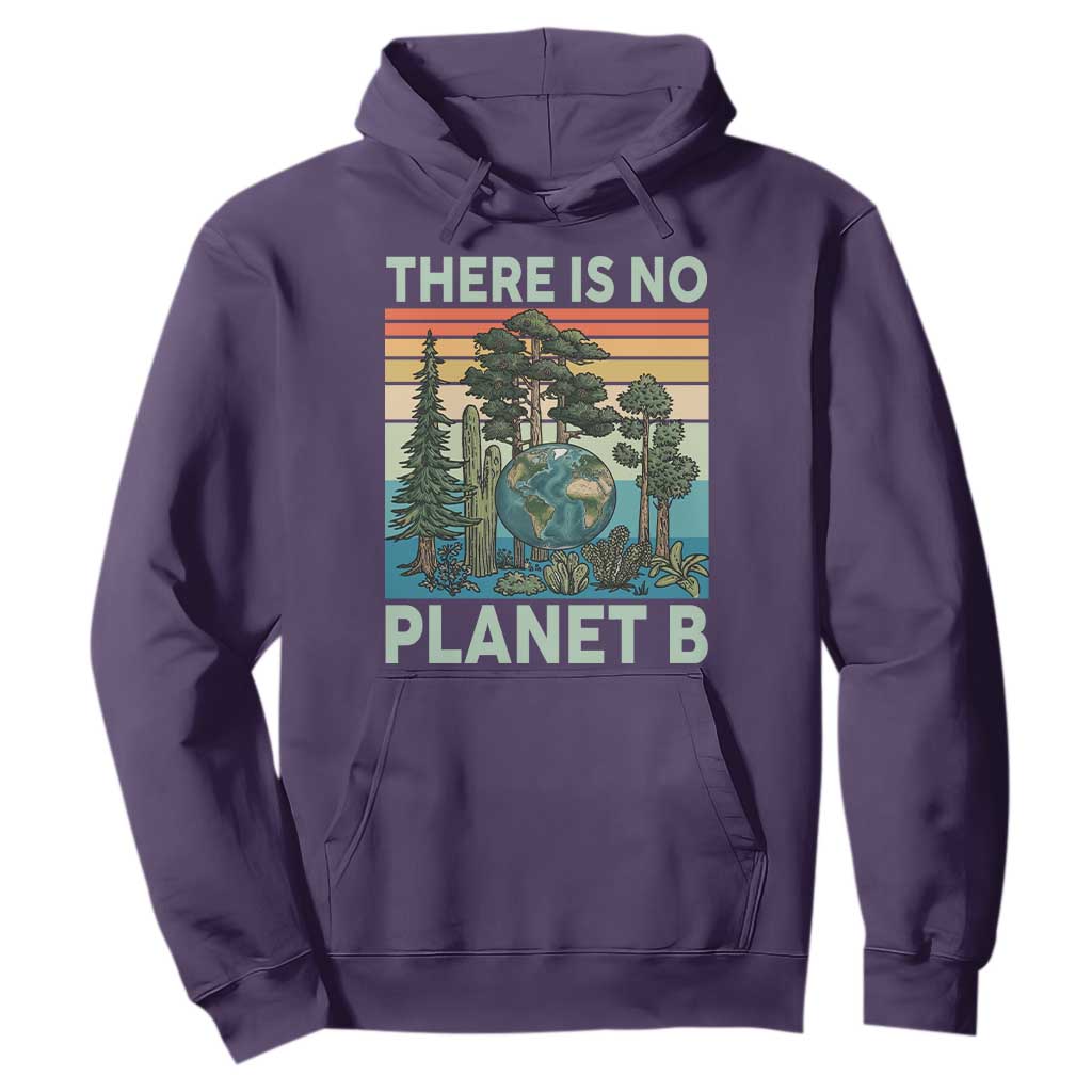 Vintage There Is No Planet B Earth Day Gift Hoodie