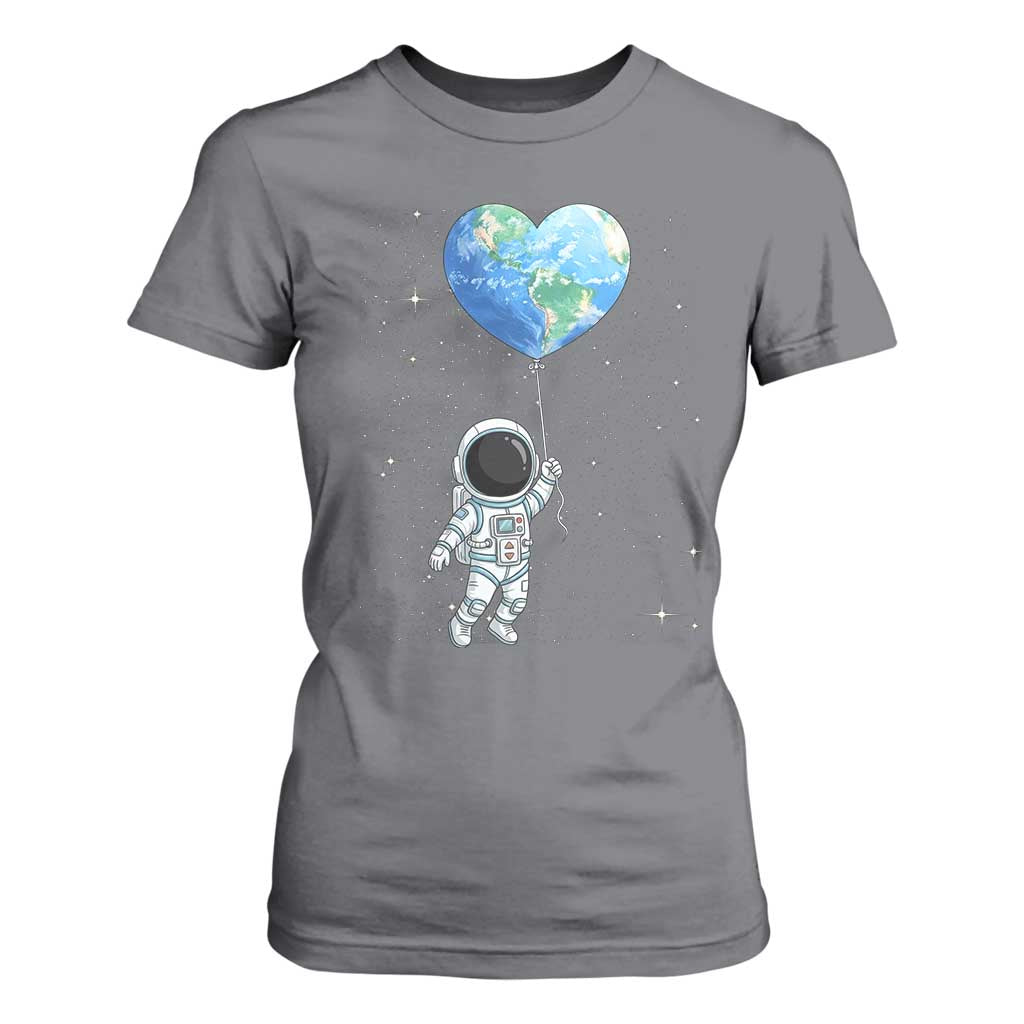 Astronaut Protect The Planet T Shirt For Women Earth Day Gift