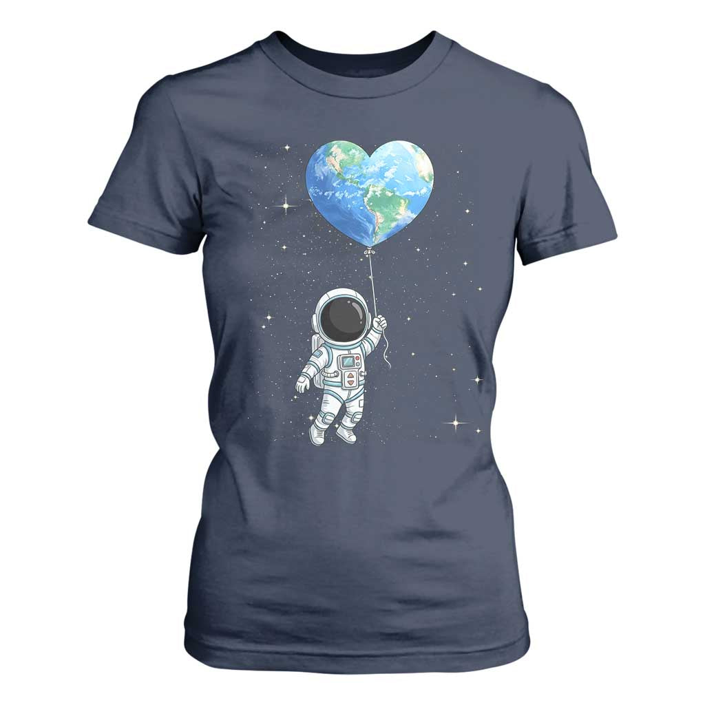 Astronaut Protect The Planet T Shirt For Women Earth Day Gift