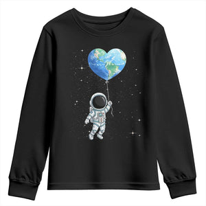 Astronaut Protect The Planet Youth Sweatshirt Earth Day Gift
