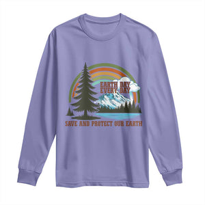 Earth Day Everyday Long Sleeve Shirt Save The Planet Nature Lover Gift
