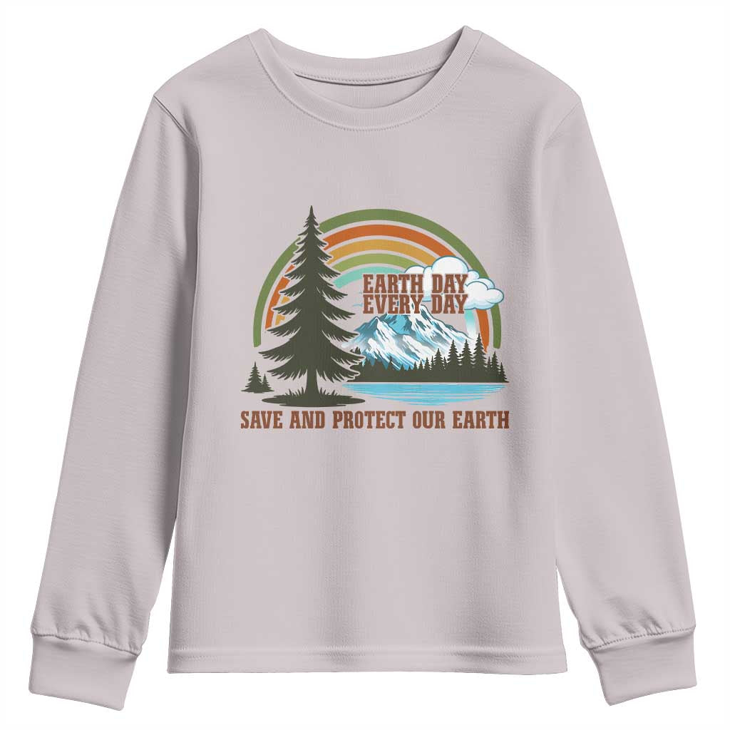 Earth Day Everyday Youth Sweatshirt Save The Planet Nature Lover Gift