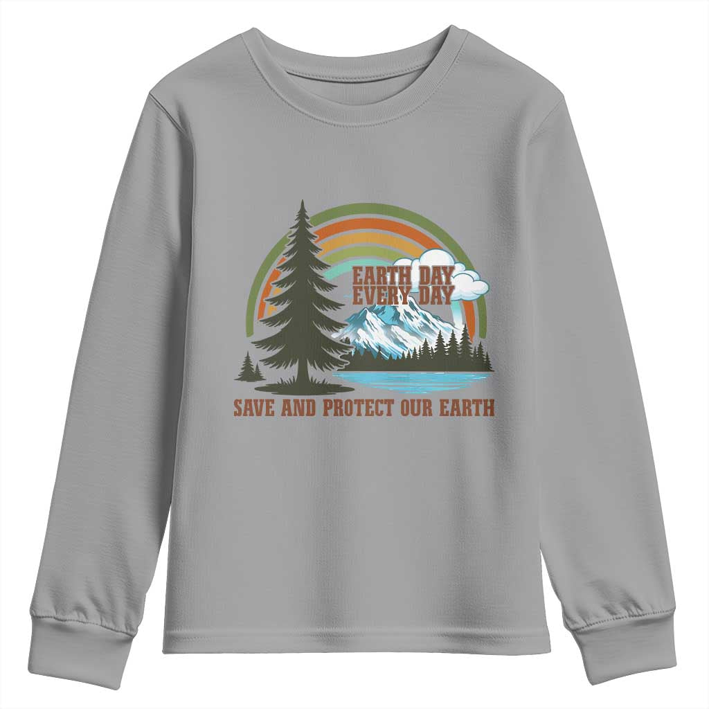 Earth Day Everyday Youth Sweatshirt Save The Planet Nature Lover Gift