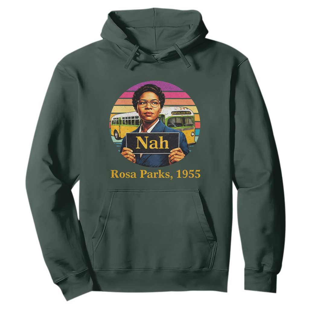 Rosa Parks Quote Hoodie The Only Tired I Was Was Tired Of Giving In