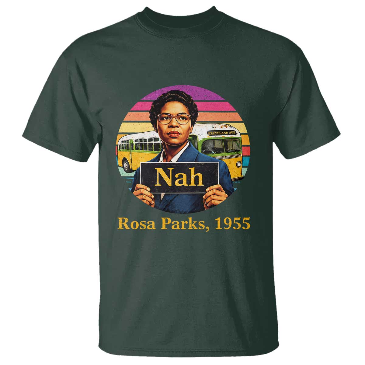 Rosa Parks Quote T Shirt The Only Tired I Was Was Tired Of Giving In