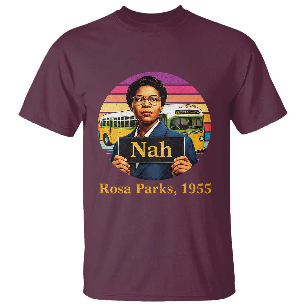 Rosa Parks Quote T Shirt The Only Tired I Was Was Tired Of Giving In