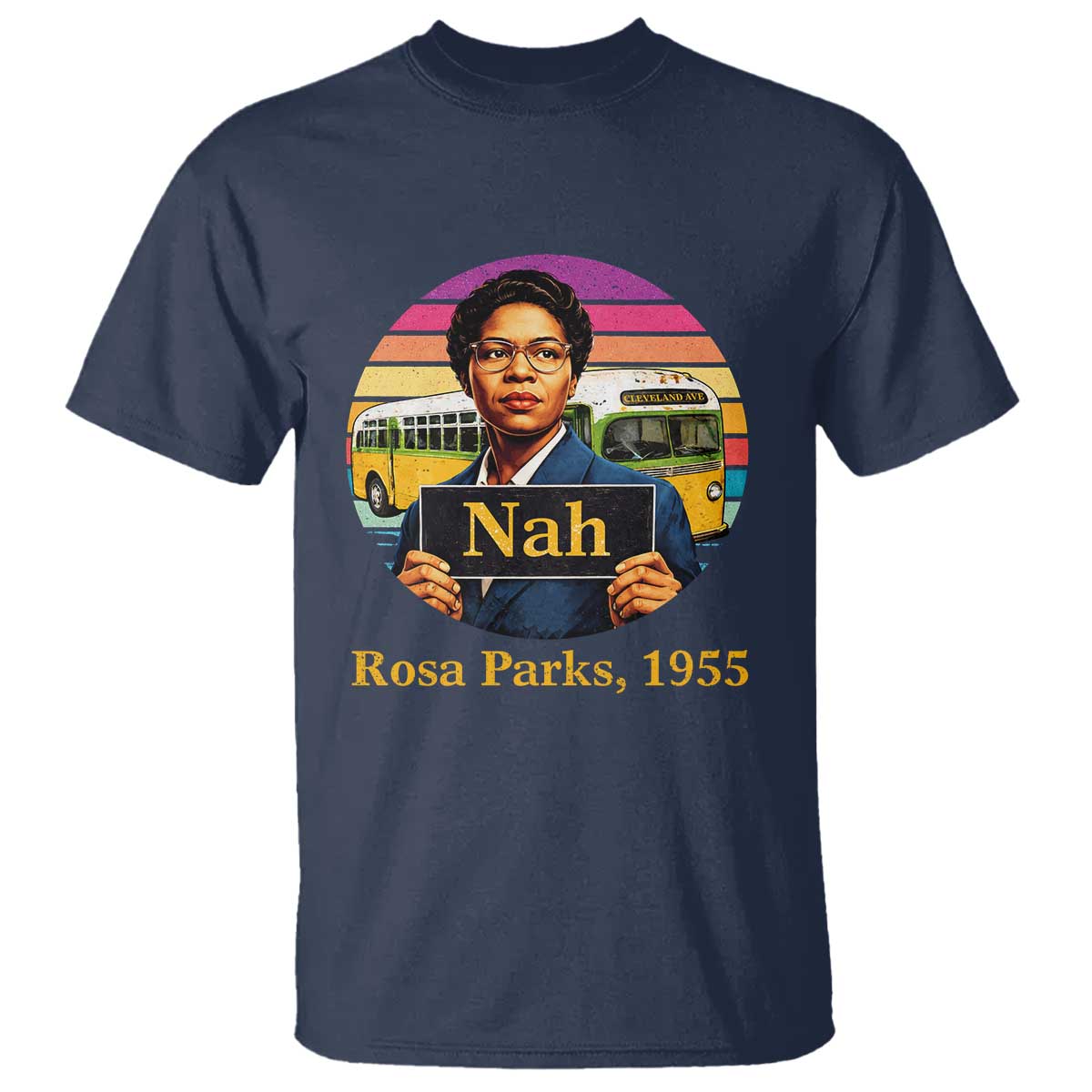 Rosa Parks Quote T Shirt The Only Tired I Was Was Tired Of Giving In