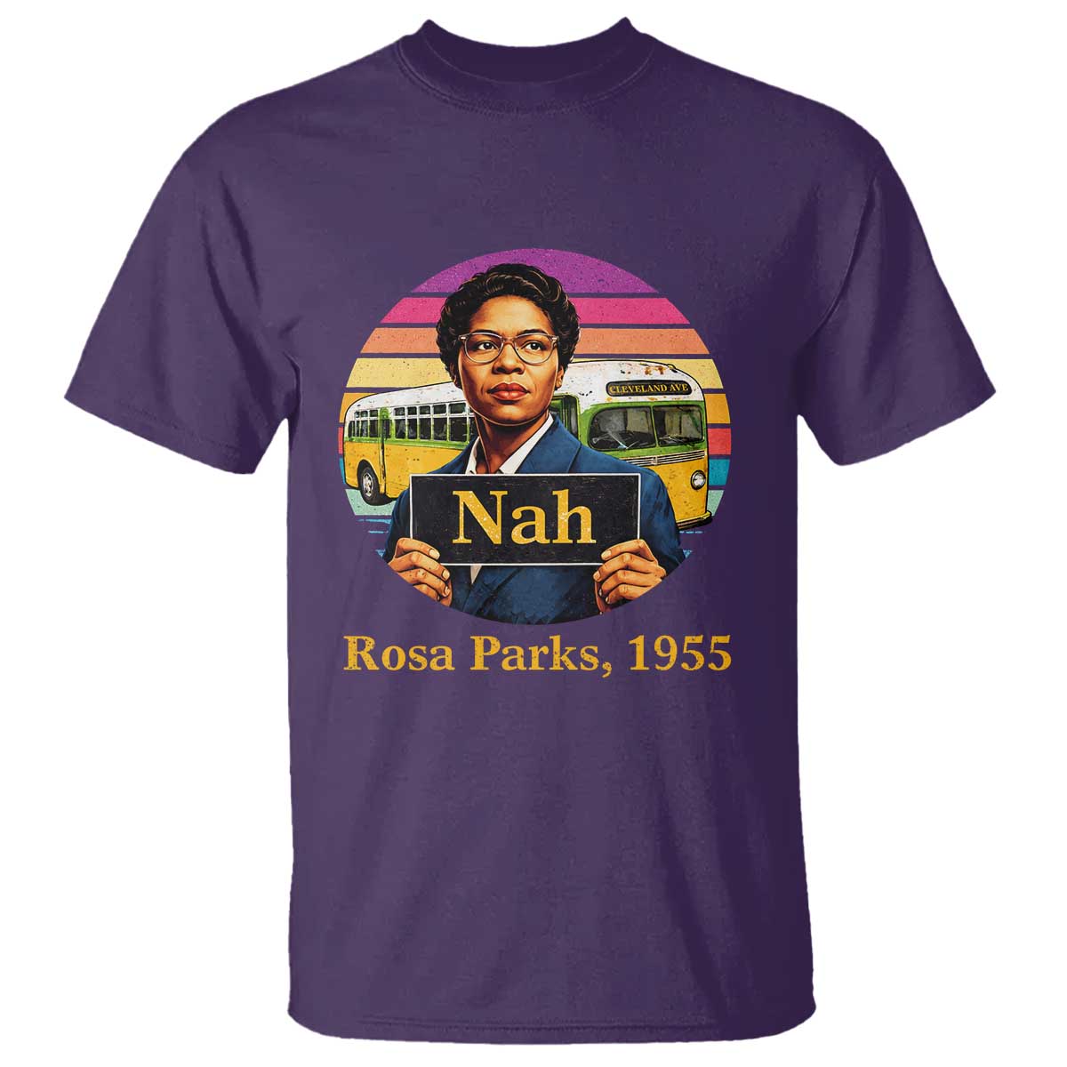 Rosa Parks Quote T Shirt The Only Tired I Was Was Tired Of Giving In