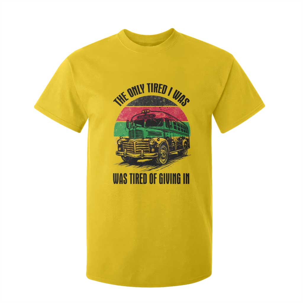 Rosa Parks Tired Of Giving In T Shirt For Kid Civil Bus Protest
