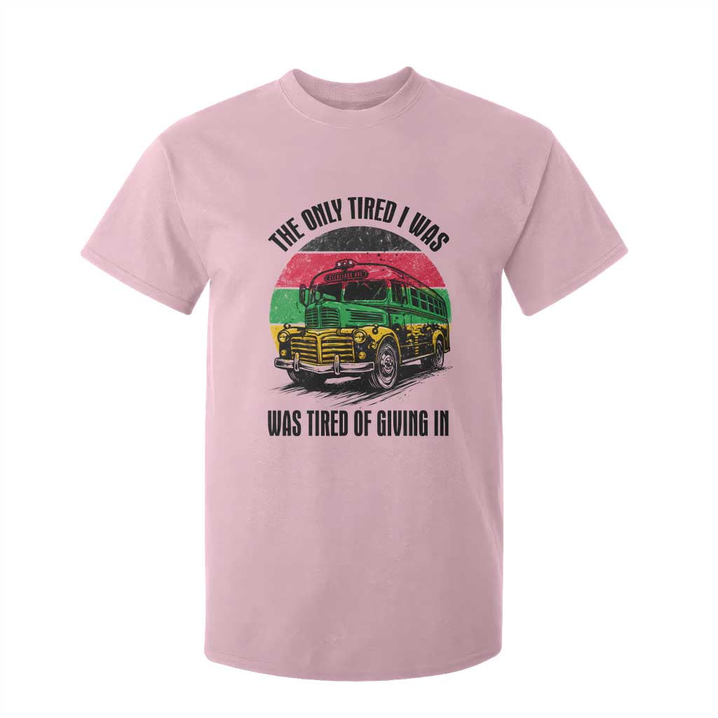 Rosa Parks Tired Of Giving In T Shirt For Kid Civil Bus Protest
