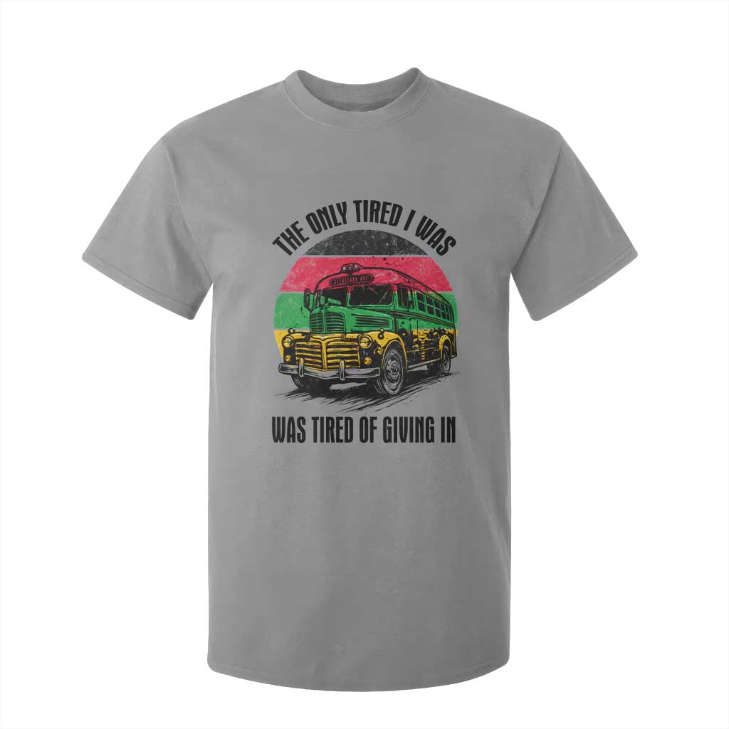 Rosa Parks Tired Of Giving In T Shirt For Kid Civil Bus Protest
