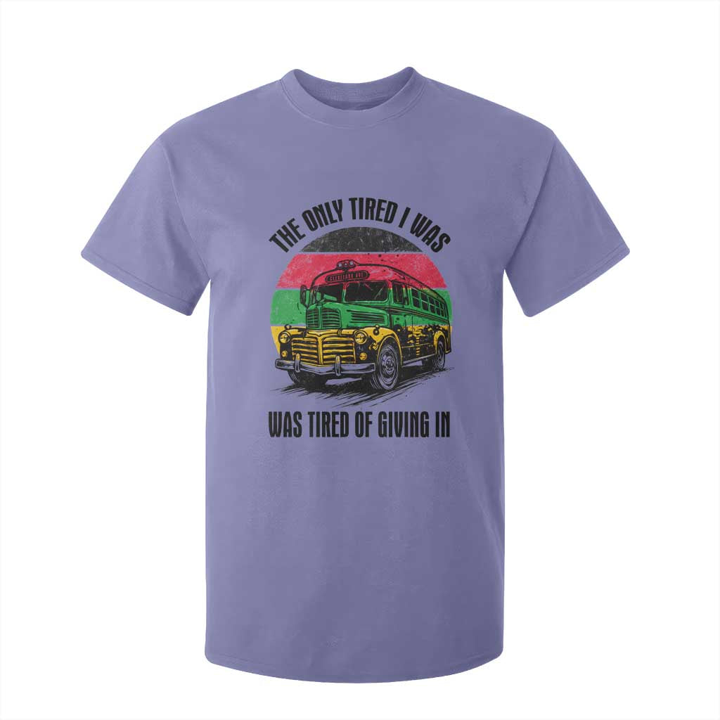 Rosa Parks Tired Of Giving In T Shirt For Kid Civil Bus Protest