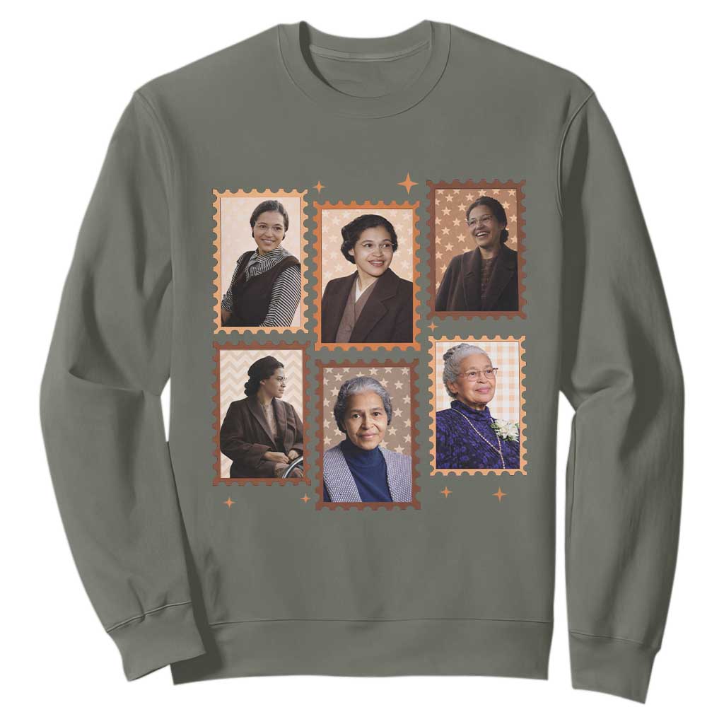Rosa Parks Sweatshirt African American Civil Rights Legacy