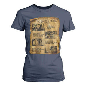 Rosa Parks Quote T Shirt For Women Civil Rights History Hero