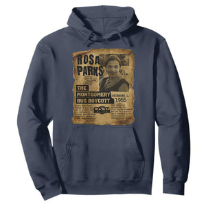 Vintage Rosa Parks Hoodie Groovy Black History Month
