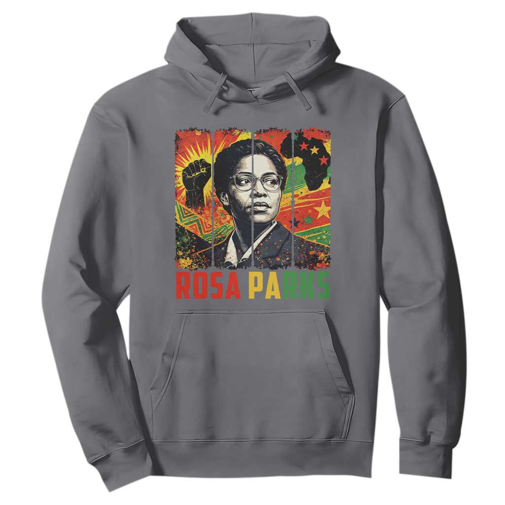 Rosa Parks Hoodie Strong Black Women Pride