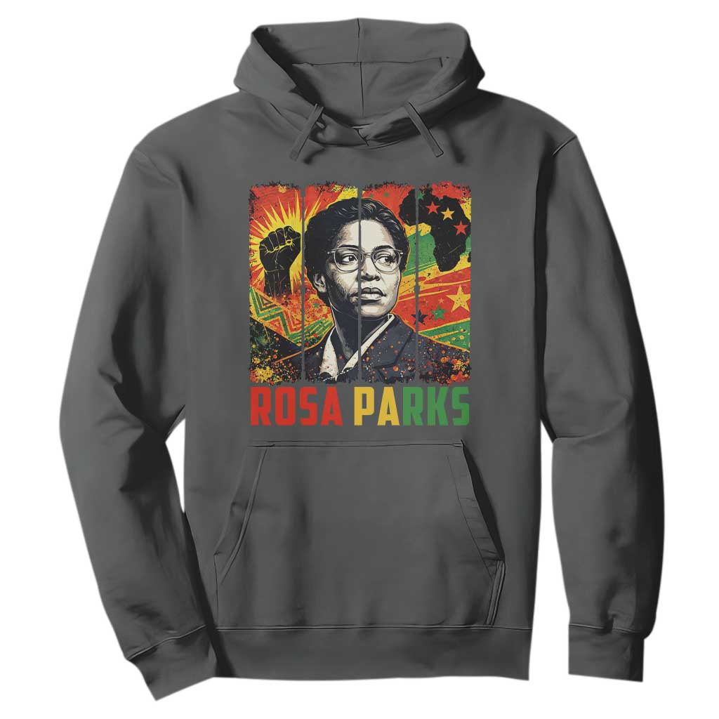 Rosa Parks Hoodie Strong Black Women Pride