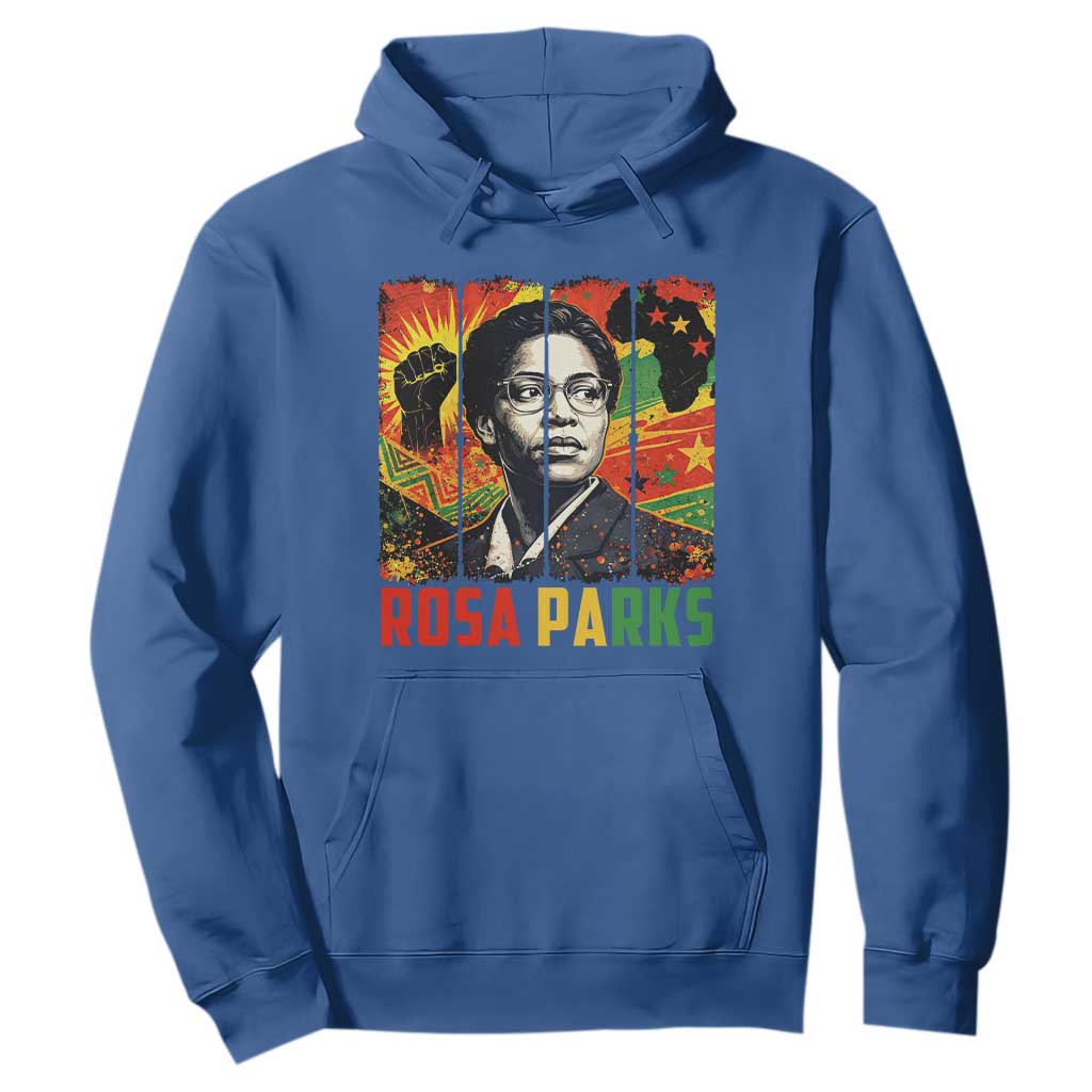 Rosa Parks Hoodie Strong Black Women Pride