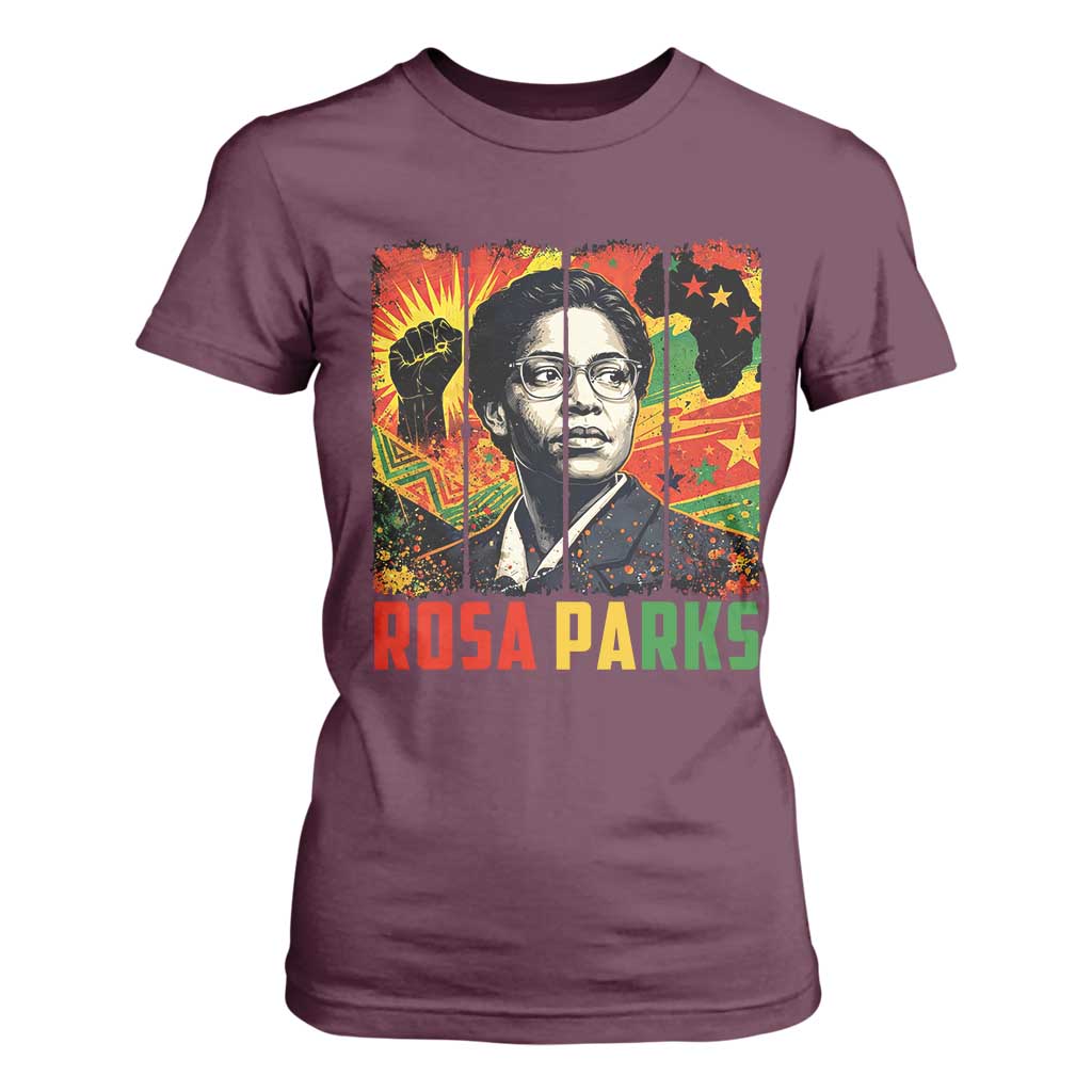 Rosa Parks T Shirt For Women Strong Black Women Pride